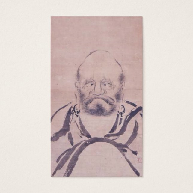 宮本絵画武蔵さん。1600年代 (正面)