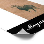 宮本絵画武蔵さん。1600年代 ポスター (角)