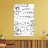 宮殿と公園のデザイン キャンバスプリント (インサイチュ (リビング))