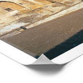 宮殿の玄関の正面のビュー（写真） ポスター (角)