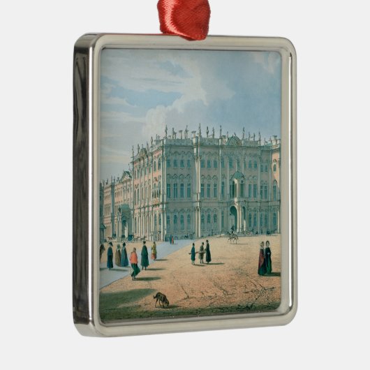 宮殿の道から見られる冬宮殿 メタルオーナメント (右)