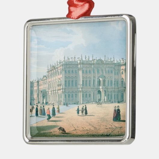 宮殿の道から見られる冬宮殿 メタルオーナメント (左)