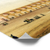 宮殿王室のとイスファハンのメジッド・イ・シャーは ポスター (角)