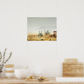 宮殿王室のとイスファハンのメジッド・イ・シャーは ポスター (キッチン)