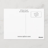 宮殿警衛 ポストカード (裏面)