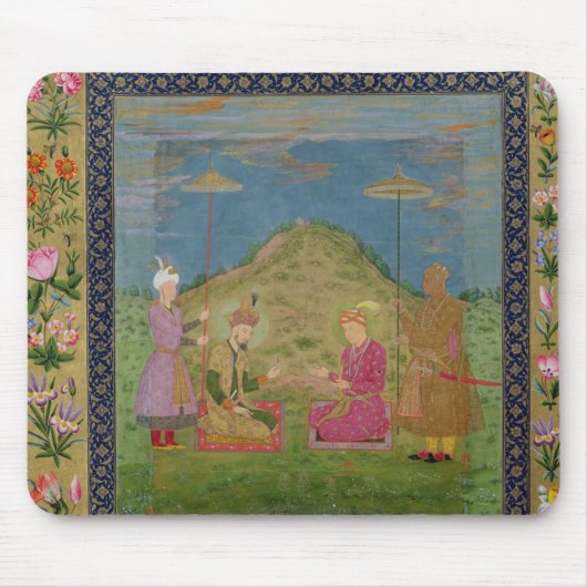 宰相とのHumayunそしてAkbar マウスパッド (正面)