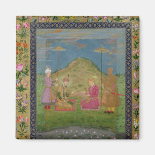 宰相とのHumayunそしてAkbar マグネット