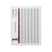 害虫目撃ログメモ帳 ノートパッド (回転)