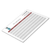 害虫目撃ログメモ帳 ノートパッド (アングル)