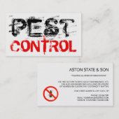 害虫素朴防除 名刺 (正面/裏面)