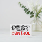 害虫素朴防除 名刺 (スタンド正面)