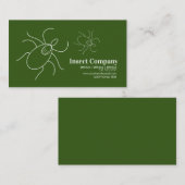 害虫防除モダン防虫ロゴ 名刺 (正面/裏面)