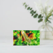 害虫防除会社 名刺 (スタンド正面)