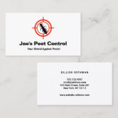 害虫防除/防虫剤 名刺 (正面/裏面)