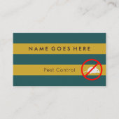 害虫駆除の名刺に"印を付けます" 名刺 (正面)