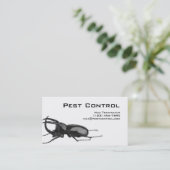 害虫駆除の名刺のゴキブリ 名刺 (スタンド正面)