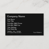 害虫駆除の名刺 名刺 (裏面)