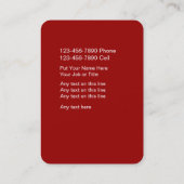 害虫駆除の名刺 名刺 (裏面)