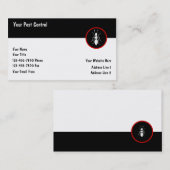 害虫駆除の名刺 名刺 (正面/裏面)