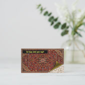 害虫駆除の害虫駆除業者-得られた虫か。 ペルシャの敷物 名刺 (スタンド正面)