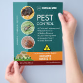 害虫駆除カスタム機 チラシ (手)