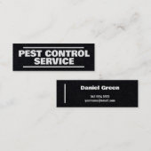 害虫駆除クラフト スキニー名刺 (正面/裏面)