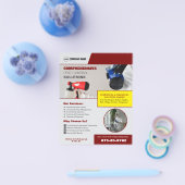 害虫駆除サービスカスタムチラシ チラシ (シングル)