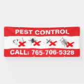 害虫駆除サービス カスタムバナー 横断幕 (横)