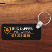 害虫駆除サービス キーホルダー (正面)