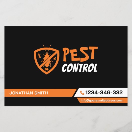 害虫駆除サービス チラシ (裏面)