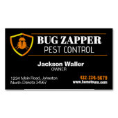 害虫駆除サービス マグネット名刺 (正面)