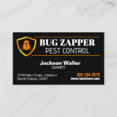 害虫駆除サービス 名刺 (正面)