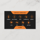 害虫駆除サービス 名刺 (正面)