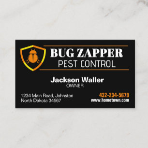 害虫駆除サービス 名刺