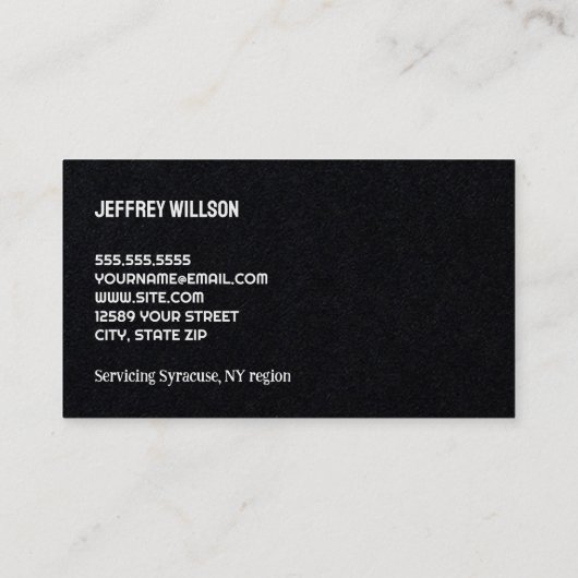 害虫駆除プレミアム 名刺 (裏面)