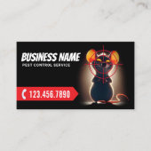 害虫駆除プロフェッショナル齧歯動物駆除剤 名刺 (正面)