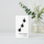 害虫駆除モダンバグ会社のロゴ 名刺 (スタンド正面)