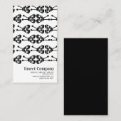 害虫駆除モダンバグ会社のロゴ  名刺 (正面/裏面)