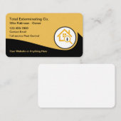害虫駆除モダンプロフェッショナル名刺 名刺 (正面/裏面)