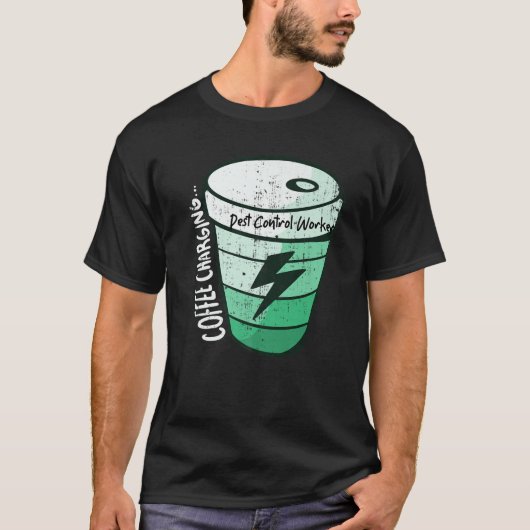 害虫駆除作業員 Tシャツ (正面)