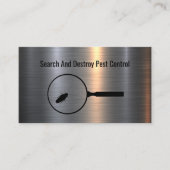 害虫駆除剤テーマ クール 名刺 (正面)