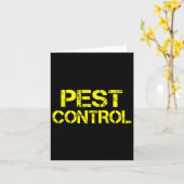 害虫駆除剤ハロウィーンの衣装 カード (黄色い花)