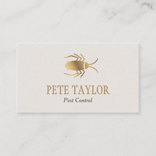 害虫駆除剤 名刺 (正面)