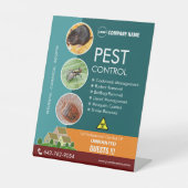 害虫駆除台座標識 台座サイン (正面)