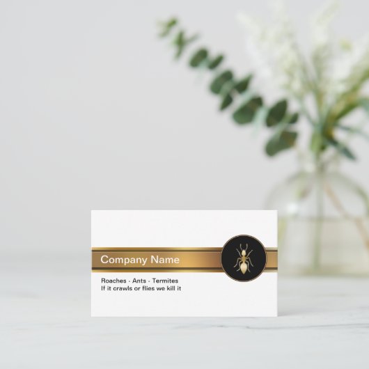 害虫駆除名刺 名刺 (スタンド正面)