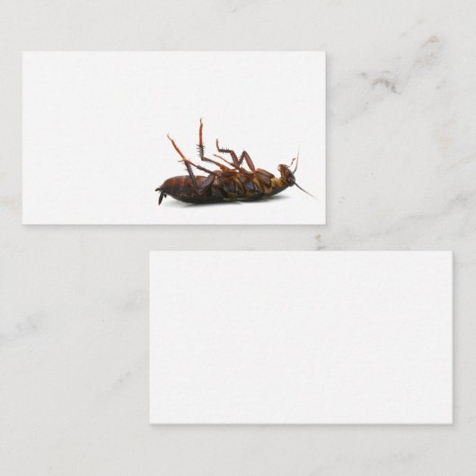 害虫駆除業者の名刺 名刺 (正面/裏面)