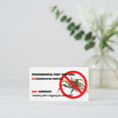 害虫駆除業者の害虫駆除(元のイメージ)の© 紹介カード (スタンド正面)