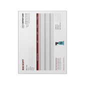 害虫駆除業者向け 領収書テンプレート ノート (回転)