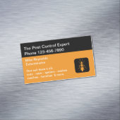 害虫駆除用磁気名刺 マグネット名刺 (インサイチュ)