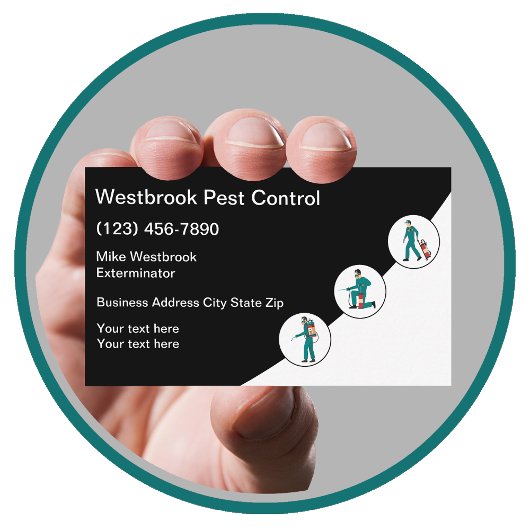 害虫駆除術 名刺